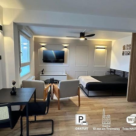 Charmant Studio Neuf, Hypercentre, Parking, Balcon Straatsburg Buitenkant foto